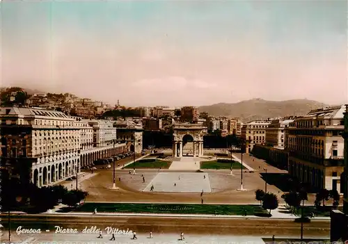 AK / Ansichtskarte  Genova_Genua_Liguria_IT Piazza della Vittoria 