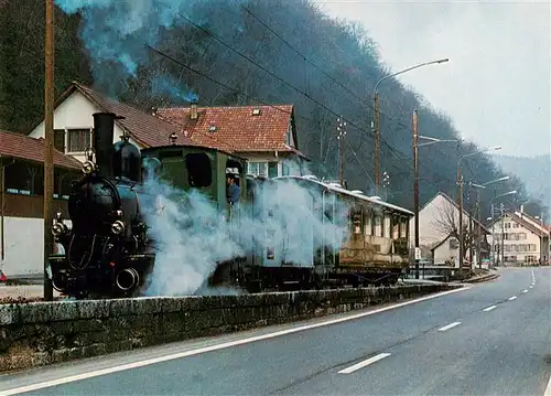 AK / Ansichtskarte  Hoelstein_BL Dampfzug 