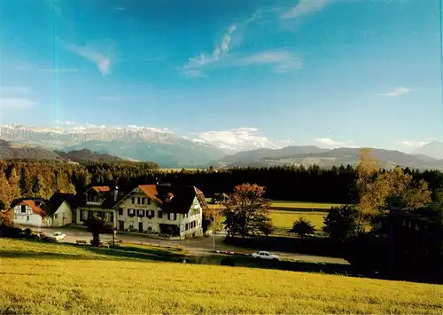 AK / Ansichtskarte  Heimenschwand_BE Hotel Restaurant Rohrimoos-Bad Landschaftspanorama Alpen 