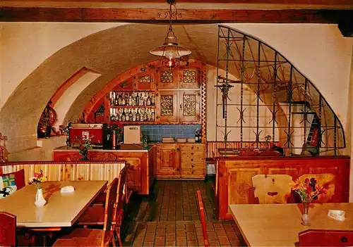 AK / Ansichtskarte  Muestair_GR Restaurant Haus Balcun 