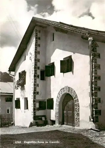 AK / Ansichtskarte  Guarda_GR Engadinerhaus 