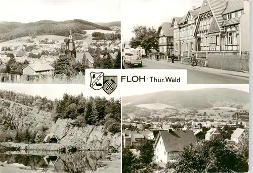 AK / Ansichtskarte  Floh-Seligenthal Teilansichten FDGB-Erholungsheim Freundschaft Bergsee Floh-Seligenthal