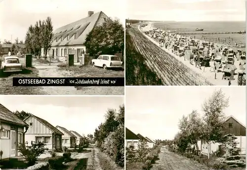 AK / Ansichtskarte  Zingst_Ostseebad Urlauberdorf West Panorama Strand Zingst_Ostseebad