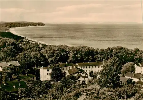 AK / Ansichtskarte  Goehren__Ostseebad_Ruegen Panorama Kueste 