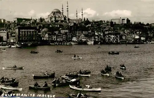AK / Ansichtskarte 73902100 Istanbul_Constantinopel_TK Sueleymaniye Mosque 