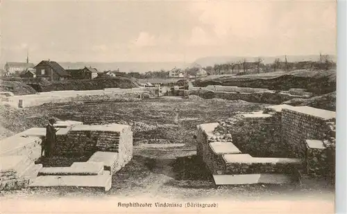 AK / Ansichtskarte  Vindonissa_Amphitheater_Brugg_AG Teilansicht 