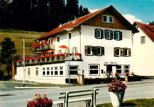 AK / Ansichtskarte  Schoenmuenzach_Baiersbronn Cafe Pension Carola 