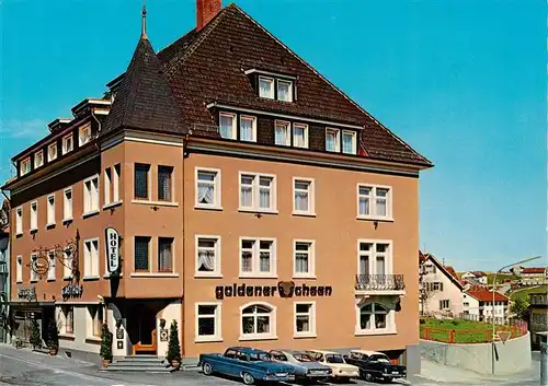 AK / Ansichtskarte 73902148 Stockach_Bodensee Hotel Goldener Ochsen Stockach Bodensee