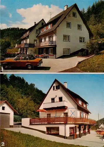 AK / Ansichtskarte  Bad_Herrenalb Waldhaus Hecker haus Wiesengrund Bad_Herrenalb