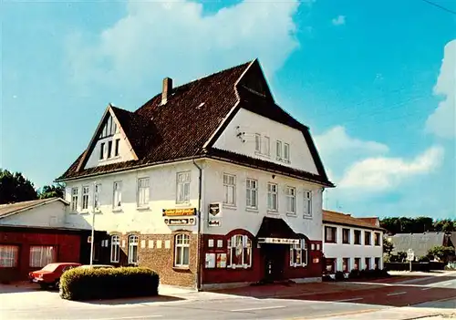 AK / Ansichtskarte 73902211 Nordholz_Bremerhaven Gasthof Stadt Frankfurt Clubzimmer Saal Gaestezimmer Nordholz Bremerhaven