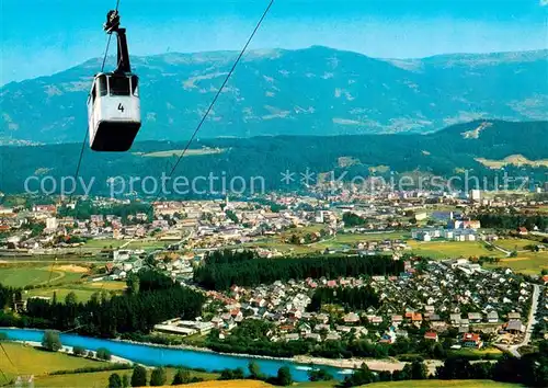 AK / Ansichtskarte  Seilbahn_Cable-Car_Telepherique Spittal Millstaettersee Goldeck bahn 