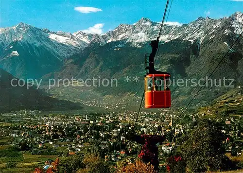 AK / Ansichtskarte 73902243 Seilbahn_Cable-Car_Telepherique Meran Seilbahn Hafling  