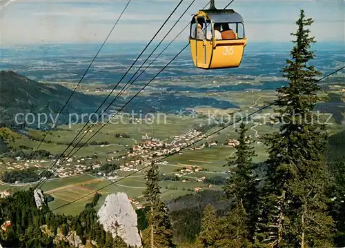 AK / Ansichtskarte  Seilbahn_Cable-Car_Telepherique Kampenwand-Seilbahn Aschau 