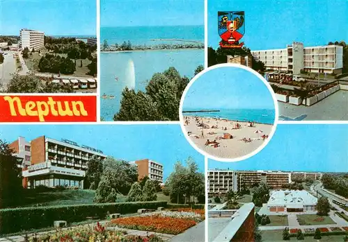 AK / Ansichtskarte 73902373 Neptun_Romania Hotels Strand Teilansichten 