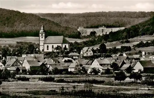 AK / Ansichtskarte  Sandbach__Odenwald Panorama mit Ernst Ludwig Heilstaette 