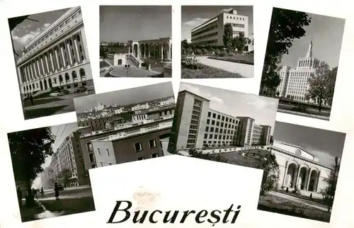 AK / Ansichtskarte 73902408 Bucuresti_Bukarest_Bucaresti_RO Teilansichten 