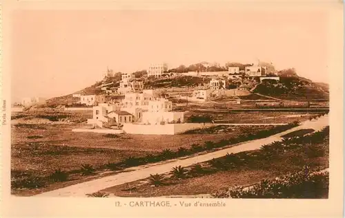 AK / Ansichtskarte  Carthage__Karthago_Carthago_Tunesie Vue d'ensemble 