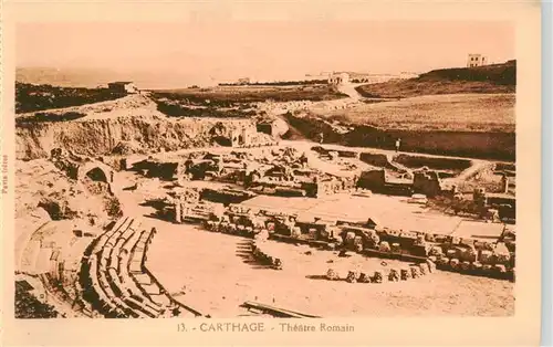 AK / Ansichtskarte  Carthage__Karthago_Carthago_Tunesie Theatre Romain 