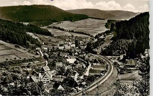 AK / Ansichtskarte  Roetenbach_Alpirsbach Kloster und Kurstadt Fliegeraufnahme Roetenbach Alpirsbach