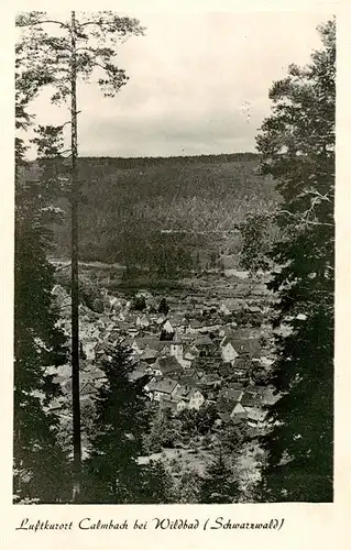 AK / Ansichtskarte  Calmbach_Enz Panorama Calmbach Enz