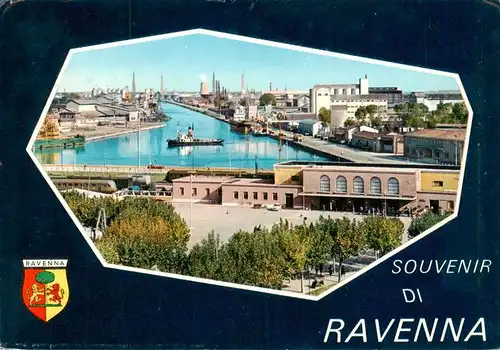 AK / Ansichtskarte  Ravenna_IT Hafen und Bahnhof 