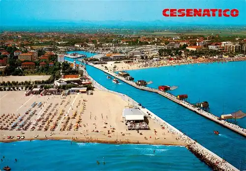 AK / Ansichtskarte  Cesenatico_IT Fliegeraufnahme 