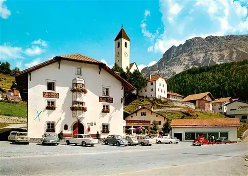 AK / Ansichtskarte  Graun_Vinschgau_Curon_Venosta_IT Ortspartie mit Kirche 