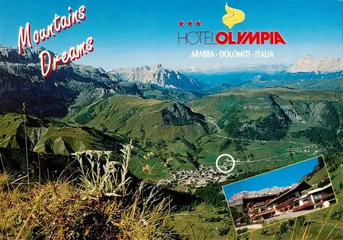 AK / Ansichtskarte  Arabba_Dolomiti_IT Hotel Olympia Panorama 