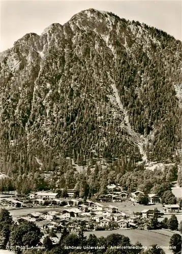 AK / Ansichtskarte  Schoenau_Berchtesgaden Artenreitsiedlung mit Gruenstein Schoenau Berchtesgaden