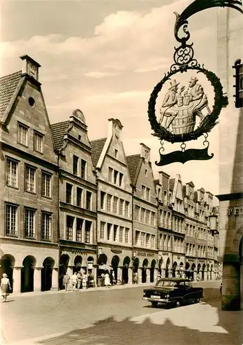 AK / Ansichtskarte  Muenster__Westfalen Prinzipalmarkt 