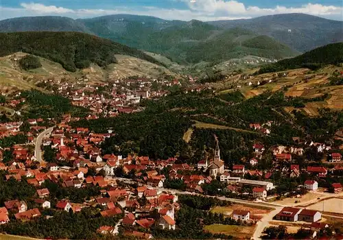 AK / Ansichtskarte  Buehl_Baden Buehlertal mit Altschweier Fliegeraufnahme Buehl_Baden