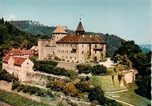 AK / Ansichtskarte  Gernsbach Terrassen Gaststaette Schloss Eberstein Gernsbach