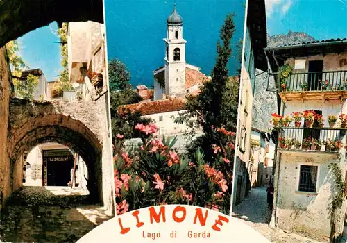 AK / Ansichtskarte 73902661 Limone_sul_Garda_IT Motive Altstadt Gasse Kirche 