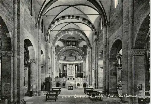 AK / Ansichtskarte 73902688 Pavia_Lombardia_IT Basilica di San Pietro in Ciel d'Oro interno 