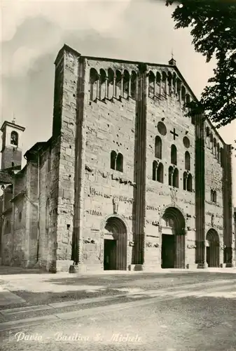 AK / Ansichtskarte  Pavia_Lombardia_IT Basilica San Michele 