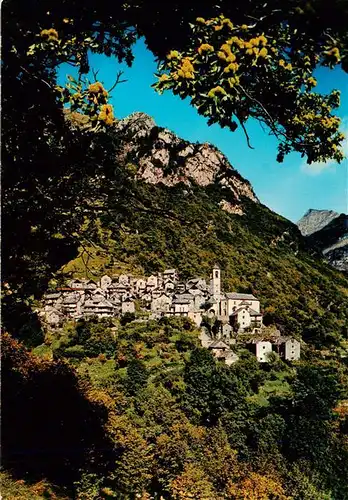 AK / Ansichtskarte  Corippo_Verzasca_TI Panorama Valle Verzasca 