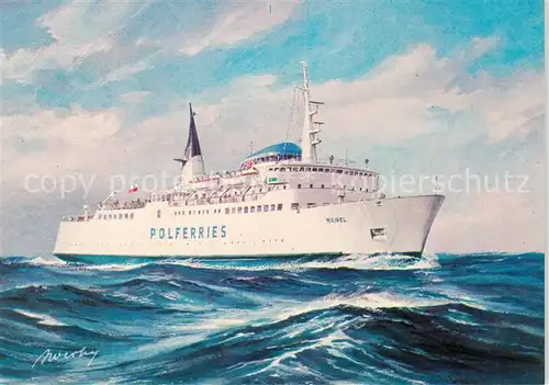 AK / Ansichtskarte  Faehre POLFERRIES WAWEL KOLOBRZEG  