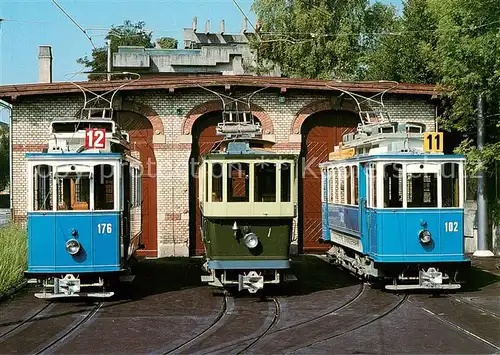 AK / Ansichtskarte  Strassenbahn_Tramway-- Zuerich VBZ Tram-Museum-Zuerich TMZ Motorwagen Ce 2/2 176  