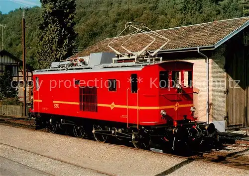 AK / Ansichtskarte  Eisenbahn_Railway_Chemin_de_Fer Sihltal-Zuerich-Uetliberg-Bahn SZU Lokomotive Ce 4/4 42 SLM BBC 