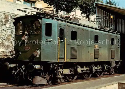 AK / Ansichtskarte  Eisenbahn_Railway_Chemin_de_Fer SBB Schnellzuglok Ae 3/5 10217 SLM/SAAS 1924 