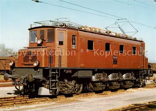 AK / Ansichtskarte 73902745 Eisenbahn_Railway_Chemin_de_Fer SBB Schnelzuglokomotive Ae 3/6 I 10601 