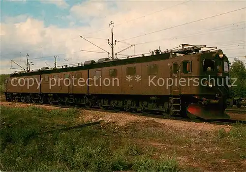 AK / Ansichtskarte  Eisenbahn_Railway_Chemin_de_Fer Gueterzuglokomotive Dm3 Nr.1223 Schwedischen Staatsbahn 