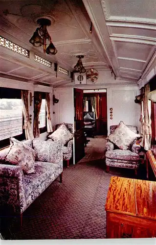 AK / Ansichtskarte 73902792 Eisenbahn_Railway_Chemin_de_Fer Royal Saloon London North Western Railway 
