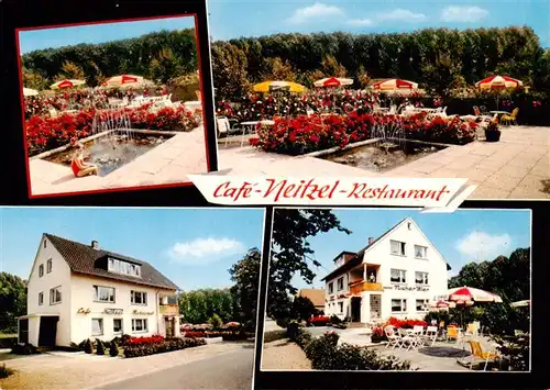 AK / Ansichtskarte 73902861 Ahrensboek_Ostholstein Cafe Neitzel Restaurant Terrasse Ahrensboek_Ostholstein