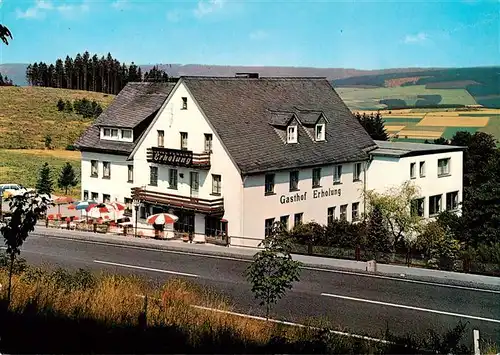 AK / Ansichtskarte  Laibach_Bad_Berleburg Gasthof Erholung Hotel Pension Laibach_Bad_Berleburg