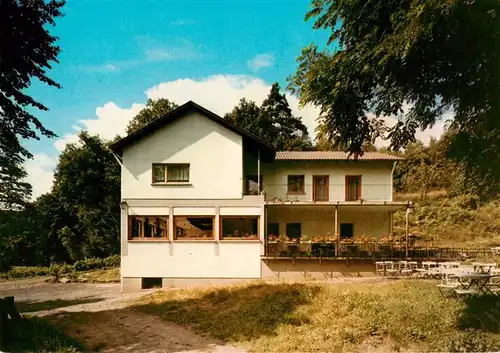 AK / Ansichtskarte  Kirrberg_Homburg_Saar Gaststaette Pension Emilienruhe Kirrberg_Homburg_Saar