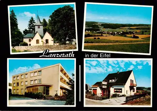 AK / Ansichtskarte 73902890 Lanzerath_Bad_Muenstereifel Kirche Panorama Ferienheim der AWO Lanzerath_Bad