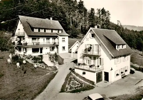 AK / Ansichtskarte  Herrenalb_Bad_Herrenalb Waldners Waldhaus Sonnenblik mit Gaestehaus Waldblick 