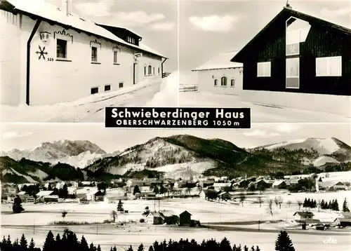 AK / Ansichtskarte 73902909 Schwarzenberg_Allgaeu Schwieberdinger Haus Skiheim Panorama Schwarzenberg Allgaeu