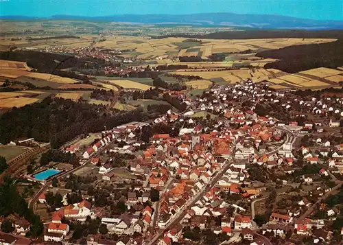 AK / Ansichtskarte  Neukirchen_Knuellgebirge Fliegeraufnahme Neukirchen Knuellgebirge